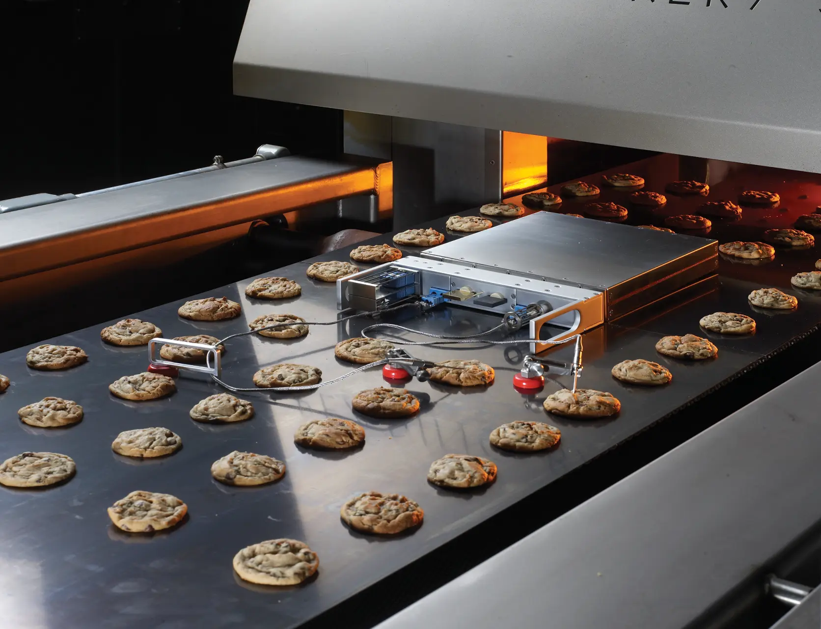 SCORPION© 2 Data Logger inside oven